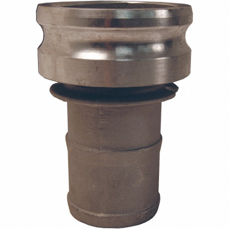 DIXON 1510-E-SS Cam and Groove Adapter, Hose Shank, Male Adapter x 1 Inch Size, 1-1/2 Inch Size | BX6LYQ