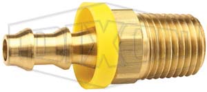 DIXON 2721006C Push-On Hose Barb, 5/8 Inch Hose I.D. x 3/8 Inch MNPTF | AZ4KWG