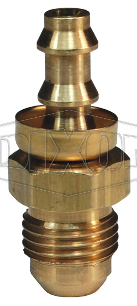 DIXON 2860407CBC Hose Barb, Push on, 3/4 Inch Hose I.D. x M 7/16-20 Inch UNF, 37 Degree Male JIC | AZ4VLM