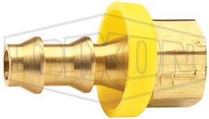 DIXON 2920610C Push-On Hose Fitting, 3/8 Inch P/O Hose x 5/8 Inch-18 UNF, Female Rigid SAE | AZ3WPA