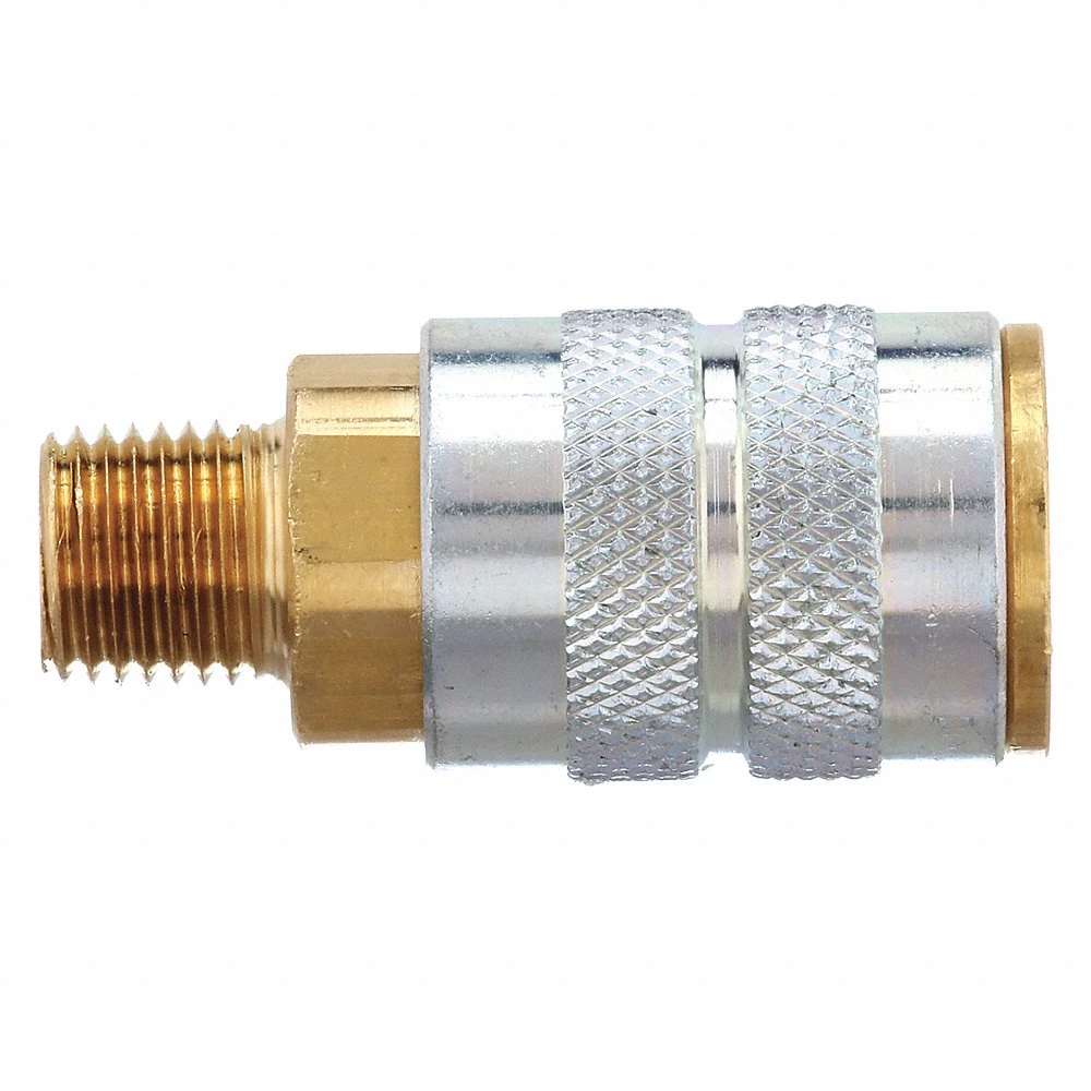 DIXON 2FM2-B Threaded Coupler, 1/4 Inch MNPTF, Brass | AE3CZN 5CGT0