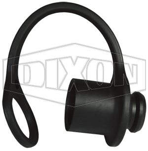 DIXON V2DC Snap-Tite H/Ih Interchange Dust Cap/Plug, Nitrile | BX7WWL