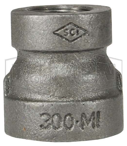 DIXON 300BR2012 Threaded Bell Reducer, 2 Inch FNPT x 1-1/4 Inch FNPT | BX6NXR
