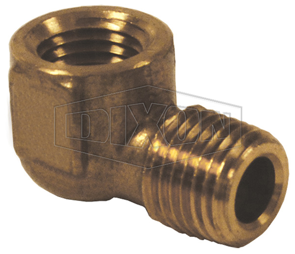 DIXON 3040202CLF Street Elbow, Size 1/8 Inch FNPTx 1/8 Inch Male NPT, 90 Degree, Lead Free Brass | BX6PAU
