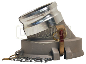 DIXON 41440-225AL Api Gravity Drop Adapter, Gasoline, Diesel, Flat Buna Gasket Seal, 4 Inch Size | BX6JNN