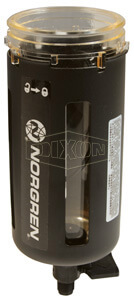 DIXON 4325-51R Transparent Bowl with Manual Drain | AL4ULQ