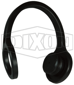 DIXON 4KDP ISO-A Dust Plug, 1/2 Inch Size, Elastomer | BX6JJR
