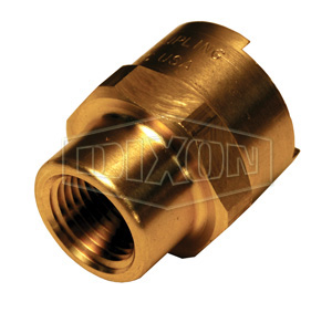 DIXON 4NBF4-B Bowes Coupler, 1/2 Inch-14 BSPP, Brass | BX6RDT