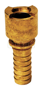 DIXON 4NS3-B Bowes Coupler, 3/8 Inch Barb, Brass | AZ8FHE