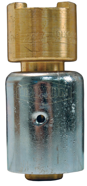 DIXON 4NS4-B-WF Bowes Interchange Coupler W/ Ferrule Head, 1/2 Inch Hose I.D. | BX6RET