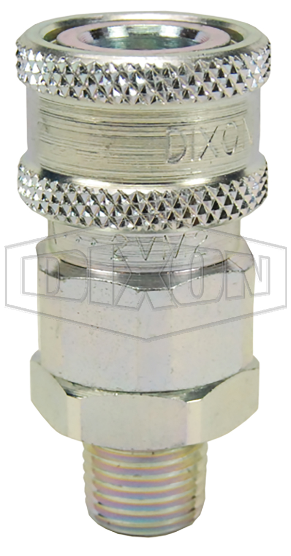DIXON 6VM6 Hydraulic Coupler Body, 3/4 Inch MNPTF, Steel | BX6HMA