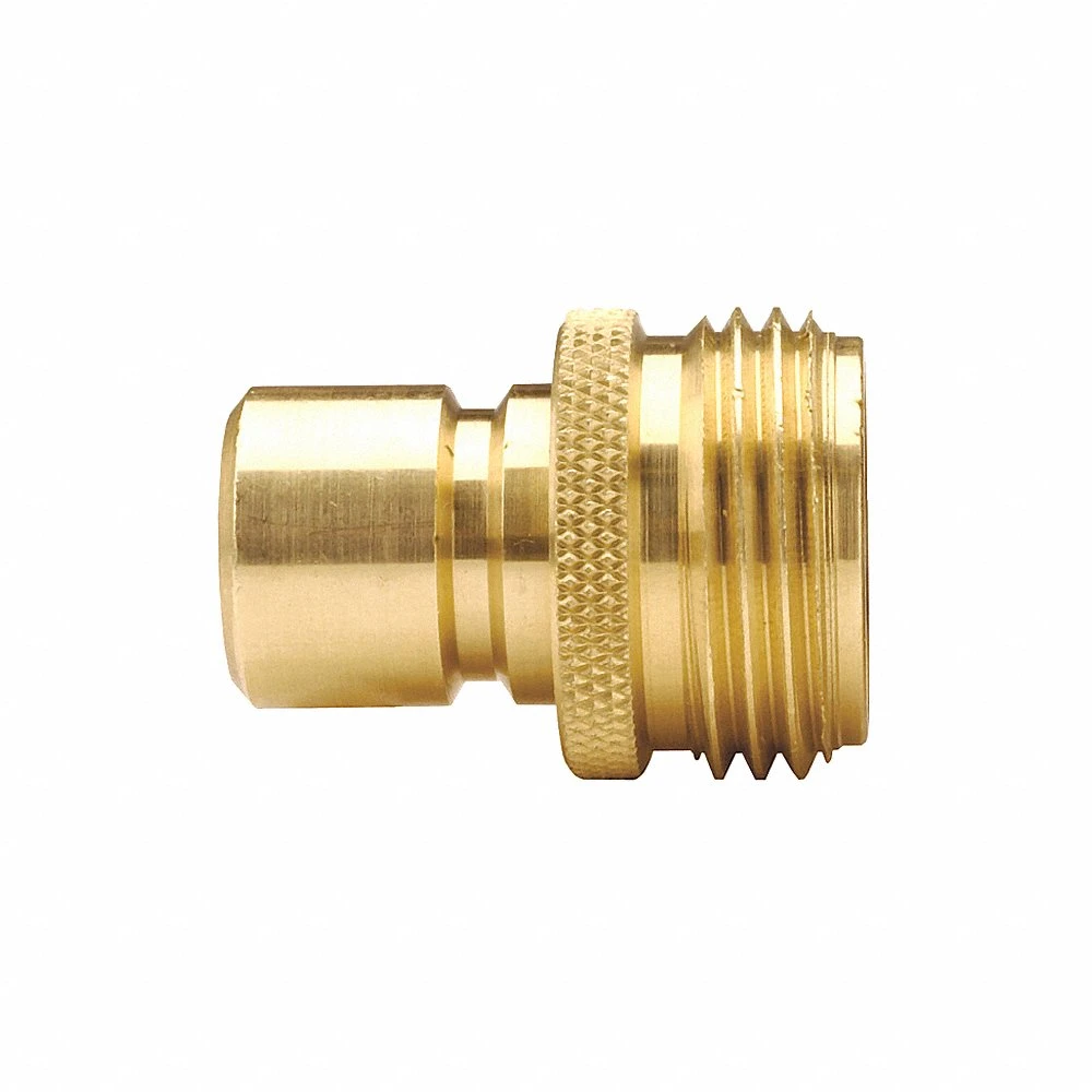 DIXON 500QCM Quick Connect Male Plug, 3/4 Inch Male Plug x 3/4 Inch Male GHT, Brass | BX7ZDT
