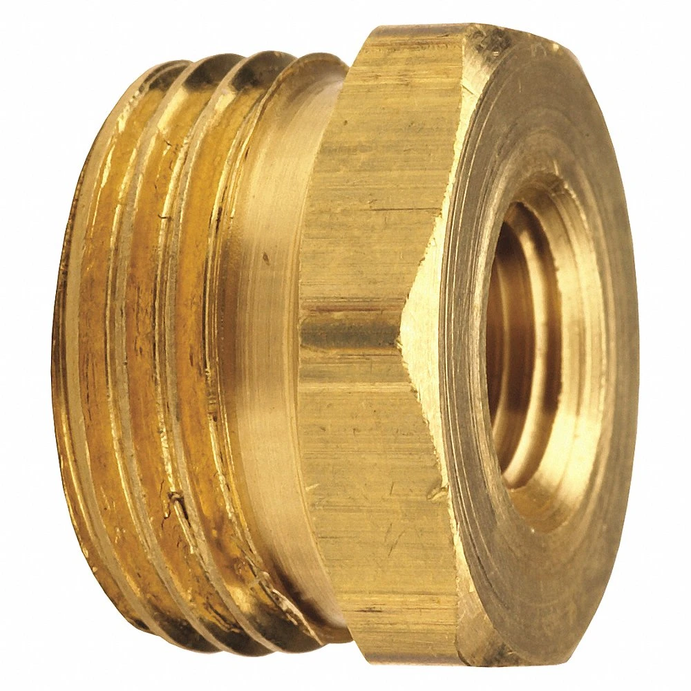 DIXON 5071212C Adapter, 3/4 Inch Male GHT x 3/4 Inch NPT, Brass | BX6RJY