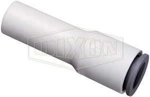 DIXON 63665660WP2 Liqui-Fit Plug-In Reducer, Nylon, 1/4 Inch Tube O.D. x 3/8 Inch Plug-In | BX6TCP