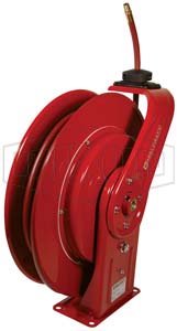 DIXON 7670LP Spring Driven Hose Reel W/Hose, 1/2 Inch NPTF Inlet | BX6TZA