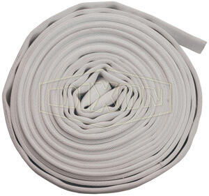 DIXON A315-50UC Single Jacket All Polyester Fire Hose, 1-3/4 Inch Bowl Size, Uncoupled | AL2KLN