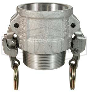 DIXON AB300EZ Ez Cam And Groove Type B Coupler x Male NPT, Buna-N Seal, 3 Inch Size | AL3CPT