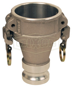 DIXON ADA4020EZ Aluminium Reducer Coupler, 2 Inch Adapter | BX6URB