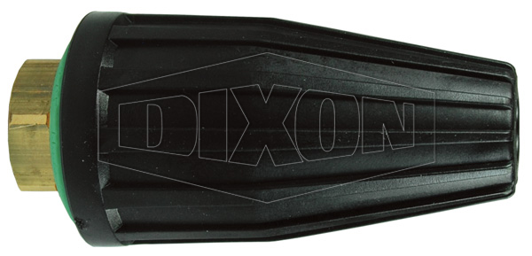 DIXON AL-TPR35-30 Turbo Nozzle, 1/4 Inch Female Inlet, 5075 PSI Max Op. Pressure, 1.30mm Orifice | BX6UUV