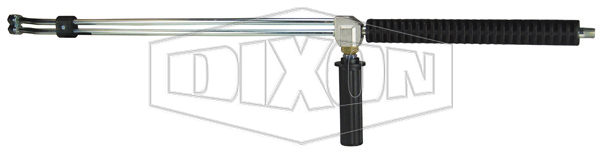 DIXON AL333 Dual Spray Lance, Zinc, 10.5 Gpm Flow, 40 Inch Length, Zinc, 3650 PSI Pressure | BX7XXX