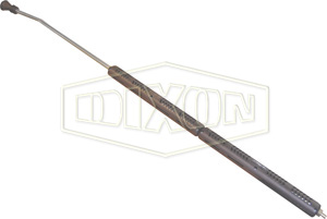 DIXON AL362 Vented Grip Lance, Bent, 10.5 Gpm Max. Flow, 48 Inch Length, Zinc | BX6UXM