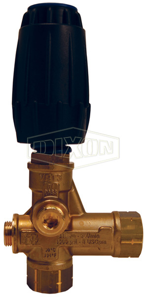 DIXON AL605 Unloader Valve Female, Yellow Spring, 8 Gpm Max. Flow, 190 Deg. F Max. Temp. | AM9NWV