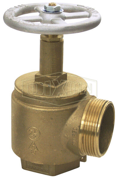 Cast Brass Angle Valve Female Inlet, 1-1/2 FNPT Inlet, 1-1/2 MNST Outlet