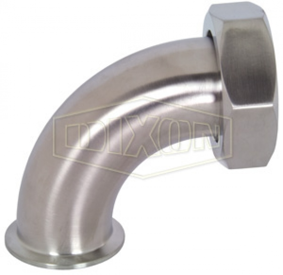 DIXON B2FMP-14-G200 Elbow, 90 Degree, 2 Inch Dia., 304 Stainless Steel | AL8AJD