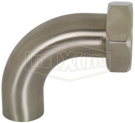 DIXON B2FP-G300 Elbow, 90 Degree, 3 Inch Dia., 304 Stainless Steel | AL8BCQ
