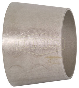 DIXON B31W-R15075U Concentric Weld Reducer, Unpolished, 1-1/2 x 3/4 Inch Tube O.D. | AL8BJY