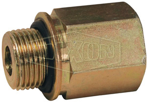 DIXON B3455-12-12 British Thread Adapter Female NPTF x Male Bspp, NPTF Thread, 3/4 Inch-14 Thread | BX6VYV