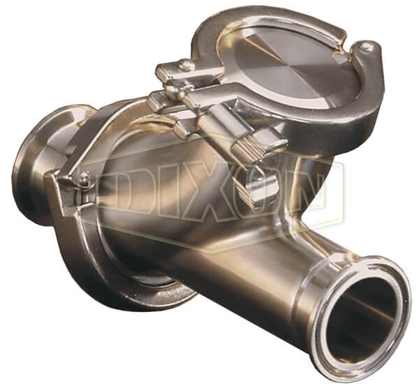 DIXON B45BY-R150 Y-Ball Check Valve, Epdm/Cf8M Stainless Seat, 1-1/2 Inch Size | AL8BMR