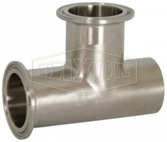 DIXON B7WMM-G100 Tee, 1 Inch Dia., 304 Stainless Steel | BX6YHX
