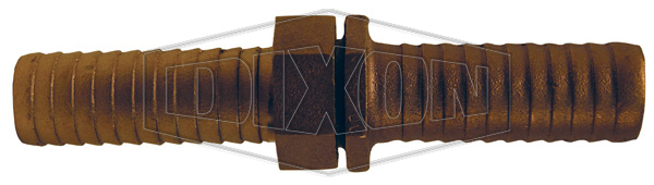 DIXON BLS63 Short Shank Suction Coupling, Brass, 1-1/2 Inch Hose x 1-1/2 Inch NPSM | BX6ZAM