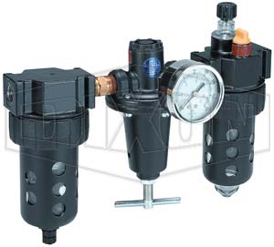 C11 Watts Frl Compact Combination Unit, Manual Drain, 85 Scfm Flow