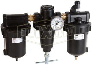 DIXON C119-08AMB Filter Regulator Lubricator Combo, With Auto Drain, Zinc Bowl, 1 Inch Size | AM7CLH