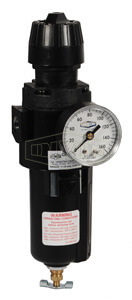DIXON CB6-02AGMB Compact Filter Regulator, 1/4 Inch Size, Auto Drain, Metal Bowl, Sight Glass | AM2BQA