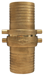 DIXON CAB250N Short Shank Suction Coupling, 2-1/2 Inch Size Shank, With Brass Nut NST | BX6JTT