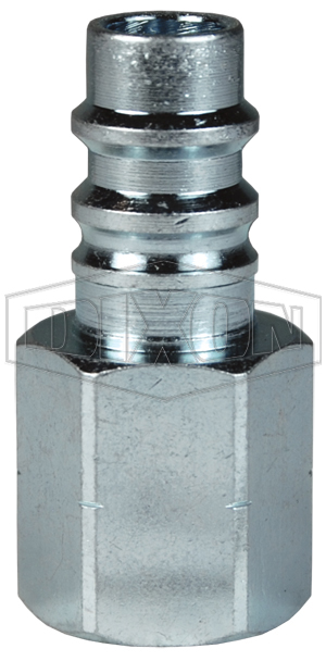DIXON CJ2BF2-LG High Flow Nipple, 1/4 Inch Size, 1/4 Inch BSPP, Steel | BX7BXZ