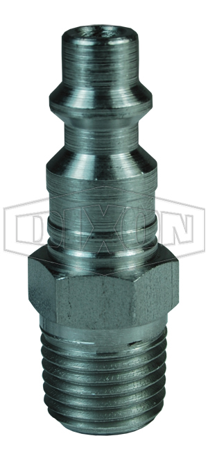 DIXON D2M1-S Pneumatic Threaded Plug, 1/2 Inch Hex, 1.57 Inch Length | BX7CPN