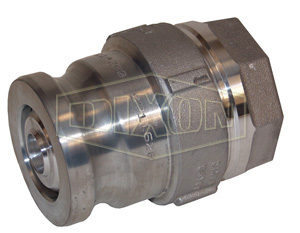 DIXON DBA12-200 Dry Disconnect Adapter x Female NPT, Cam And Groove Style, 2 Inch Thread | AN2NGY