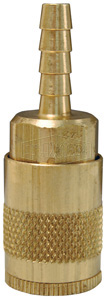 DIXON DC242 Air Chief Automotive Coupler Standard Hose Barb, 1/4 Inch Hose I.D., Brass | BX7DEF
