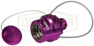 DIXON ENBL-P4 High Flow Nozzle, Violet, Nozzle With Plug, 50 Gpm At 40 PSI Flow, MNPT Thread | BX7EGZ