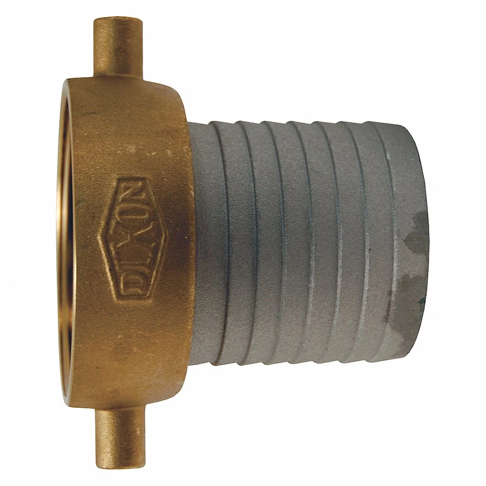 DIXON FAB250N Short Shank Suction Female Coupling NST, Brass Nut Component, 2-1/2 Inch Thread | AL3AVU