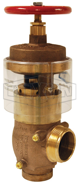 DIXON FAPRAVG250F Pressure Reducing Angle Valve, Adjustable, 2-1/2 Inch Grooved Inlet | BX7EQW