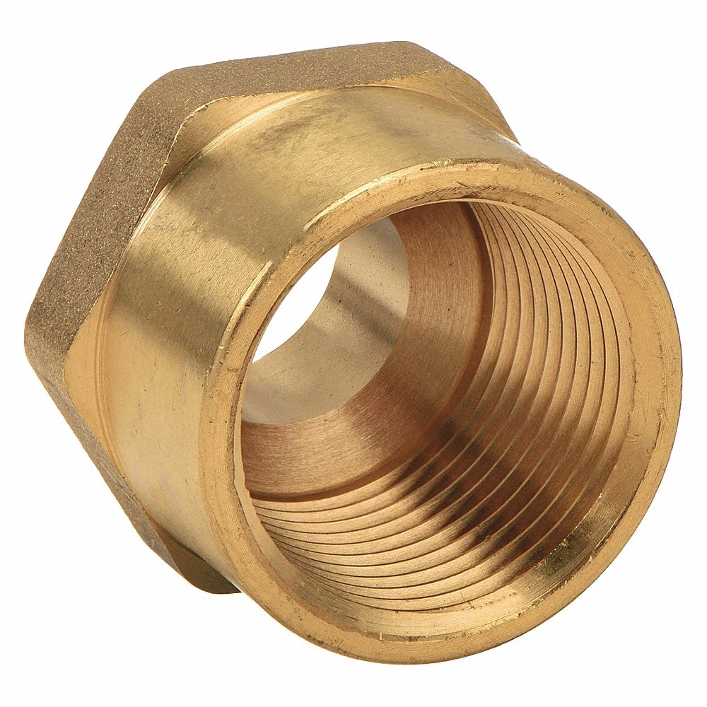 DIXON FM1076 Female to Male Hex Nipple, NPT to GHT, 1 to 3/4 Inch Size, Brass | AE8CZQ 6CLW5
