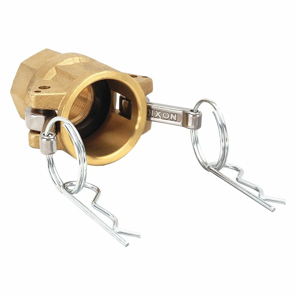 DIXON G100-D-BR Coupling Adapter, 1 Inch Size, Global Female Coupler x Female NPT | AE3CUU 5CGD0