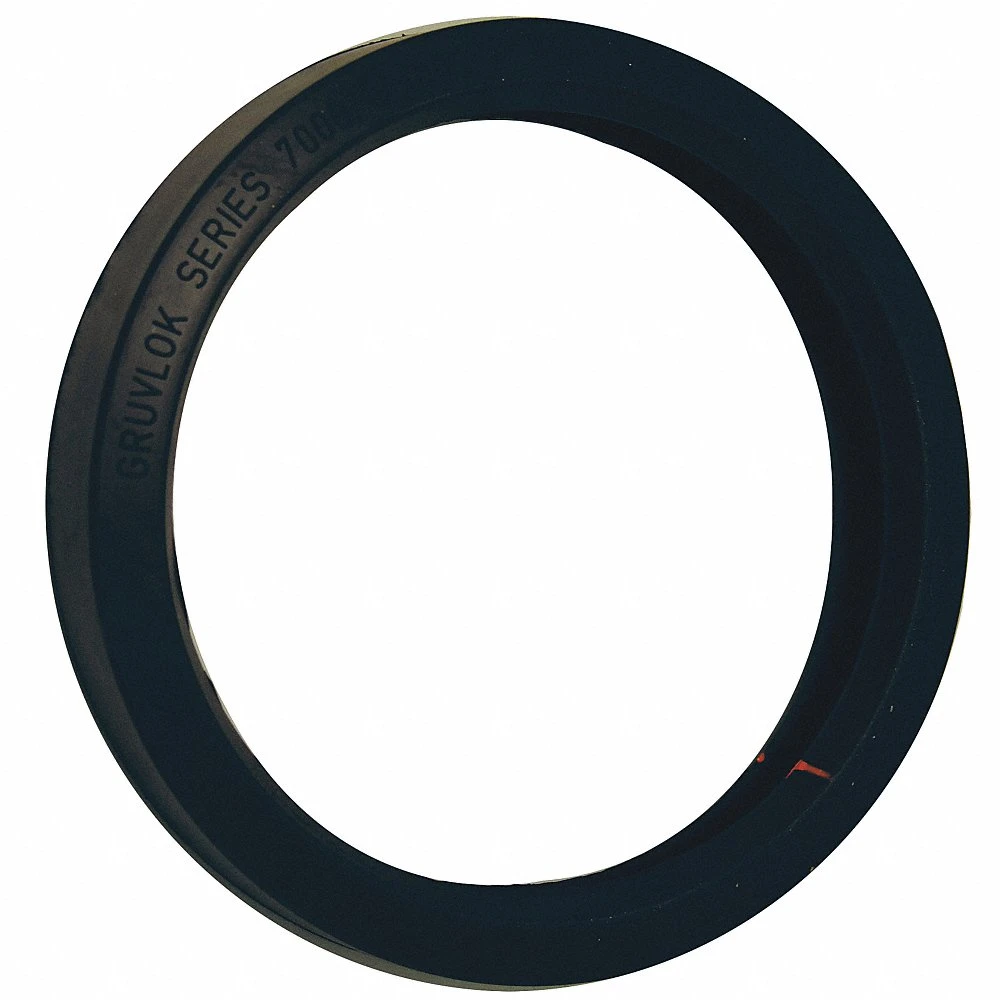 DIXON G200T Grooved Fitting Gasket, Black, 1 Orange Stripe Code | AL3LRD