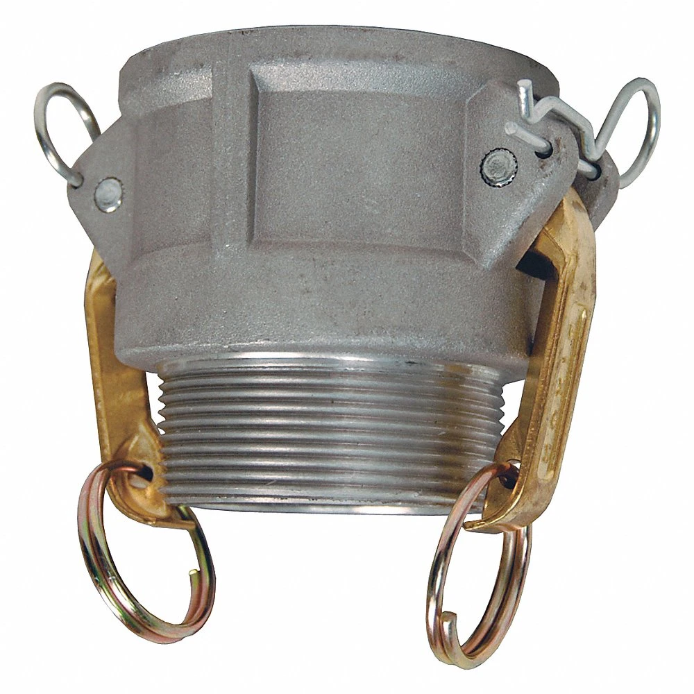DIXON G300-B-AL Global Female Coupler, 3 Inch MNPT, Aluminium, With Brass Handles | AL9YCZ