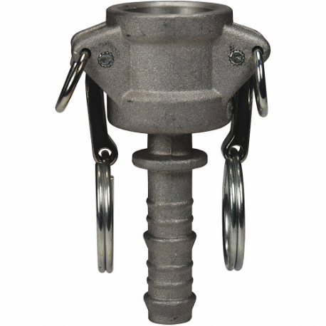 DIXON G75-C-AL Coupling Adapter, 3/4 Inch Size, Global Female Coupler x Hose Shank | AM4BZY